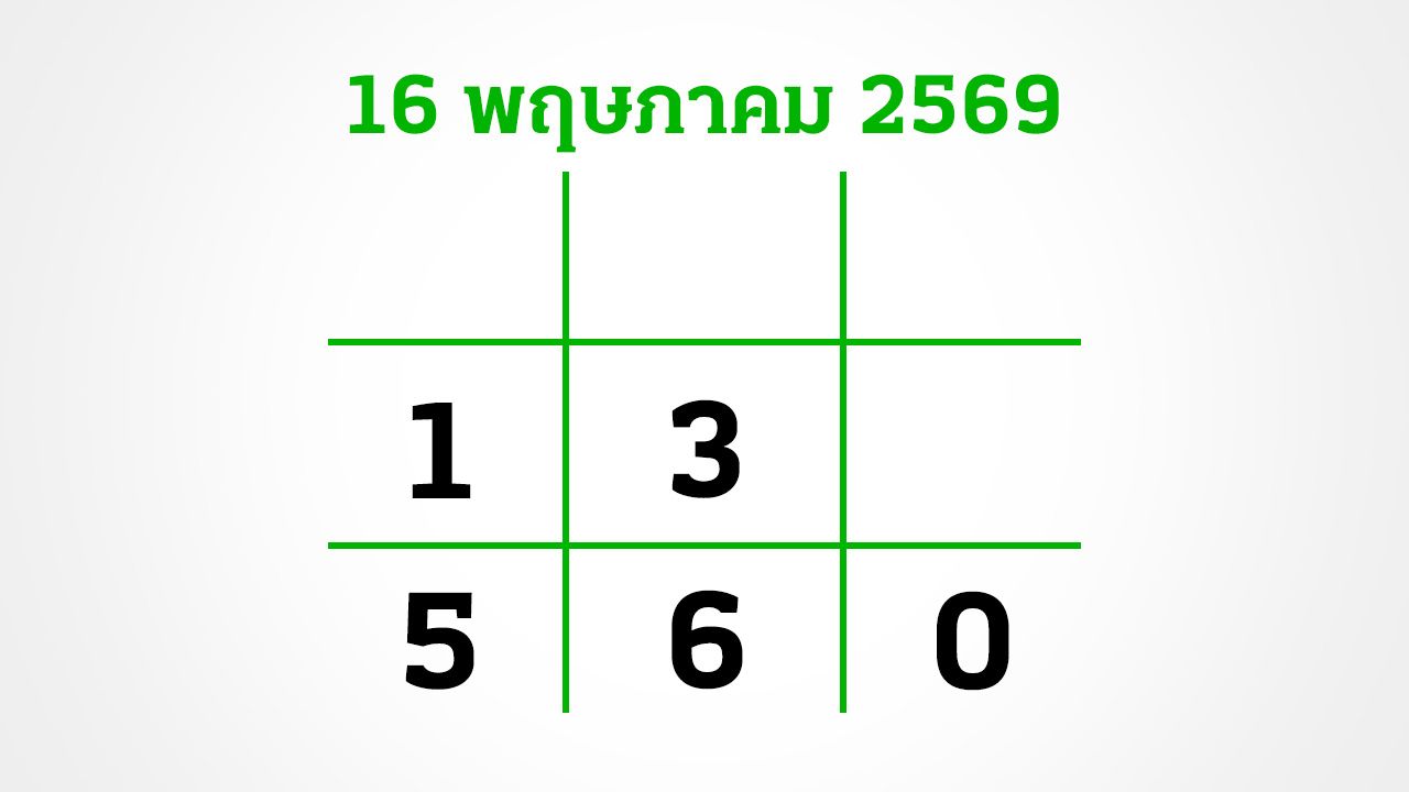 อีก 3 วันหวยออก งวดนี้สลากไม่สัญจร อย่าลืมส่อง "เลขเด็ดงวดนี้" 16/5/69เกี่ยวกับหวย